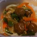 ｈｉｍａｃｏ's cooksnap of when they made お弁当用ミートボールで酢豚風.
