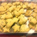 ちばーき's cooksnap of when they made ミックスでサックサク☆ごまクッキー.
