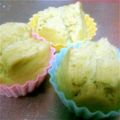 meg_k's cooksnap of when they made 緑の蒸しパン♪.