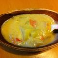 はなかれ's cooksnap of when they made ヘルシー♪米粉と豆乳で作るシチュー.