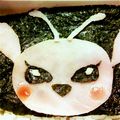 Ｒiimama's cooksnap of when they made 簡単♪エンジェル〈キャラ弁〉.