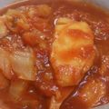 momo_kumi's cooksnap of when they made たらのリコピン鍋.