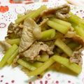 myukitty's cooksnap of when they made 豚肉とパパイヤの炒めもの.