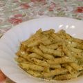 桃屋誰's cooksnap of when they made 濃厚★バジルソースで本格ペストパスタ♪.