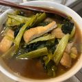 kankopoo's cooksnap of when they made ☆小松菜と油揚げの煮浸し☆.