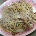 柳生十兵衛茜's cooksnap of when they made シンプル！簡単に豚もやし.