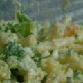 guri's cooksnap of when they made ジャガイモとブロッコリーのマカロニサラダ.