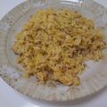 あいちる★'s cooksnap of when they made にんにくたっぷりひき肉チャーハン.