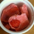 はるかねえさん's cooksnap of when they made 苺のシャーベット.