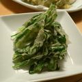 Lila's cooksnap of when they made ★行者ニンニクの天ぷら★.