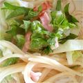 みっちマングローブ's cooksnap of when they made 白菜とベーコンの和風クリームパスタ☆.