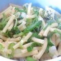 無題ちゃん's cooksnap of when they made ♥シャキシャキ野菜のネギ塩パスタ♥.