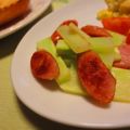 まろんかふぇ's cooksnap of when they made ブロッコリーの芯とウィンナーのレモン炒め.