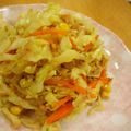 wakaba＊'s cooksnap of when they made キャベツとコーンのおかかツナ炒め.