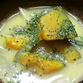 mitimiya's cooksnap of when they made かぼちゃとベーコンの味噌ミルクスープ.