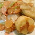 シューアラクレーム's cooksnap of when they made ベビーホタテと里芋の炒め.
