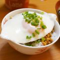 ななクレープ's cooksnap of when they made 毎朝でも飽きない　目玉納豆丼.