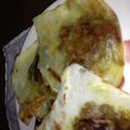 ponpokoリン's cooksnap of when they made リメイク カレーの残りdeサモサ風春巻.