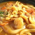 お花小町's cooksnap of when they made だしの効いた関西風カレーうどん.