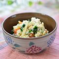 さとみわ's cooksnap of when they made 白和え　春菊・金時人参・りんご　.