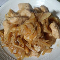 たくかいママ☆'s cooksnap of when they made ★とりむねと玉葱のさっぱり炒め *Ym*.
