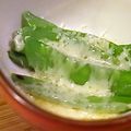 ルロワ・モワ's cooksnap of when they made きぬさやのチーズのせ.