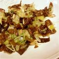 zhenwuxi's cooksnap of when they made 中華風！ブリとキクラゲのダブルネギ丼.
