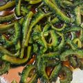 ちょこぼえ☆'s cooksnap of when they made 冷やして食べて～♪ゴーヤーのおひたし.