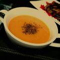 tresette's cooksnap of when they made 皮ごとにんじんと長葱の味噌ポタージュ.