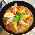 saeed's cooksnap of when they made 【本格】シーフードパエリア.