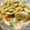 月見なっとう's cooksnap of when they made ちくわと枝豆のわさマヨ.