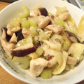 花味うさぎ's cooksnap of when they made (∵)屋：セロリと鶏の塩きのこ炒め.