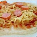 みふよのママ's cooksnap of when they made 簡単ズボラ飯！もちピザ.