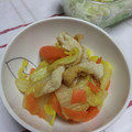みゆきのキッチン's cooksnap of when they made 白菜と油揚げの煮浸し.