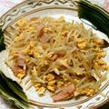 ぴぃーちゃそ's cooksnap of when they made 簡単★ベーコンもやしの玉子炒め.