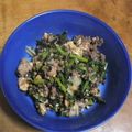 ののちん's cooksnap of when they made 大根葉と納豆の肉味噌そぼろ♪.