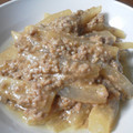 k9y7k10m7's cooksnap of when they made 大根と挽き肉のみそ炒め.