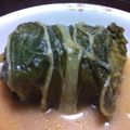 momojaken's cooksnap of when they made ロール白菜の味噌煮.