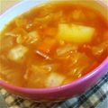 tamafam's cooksnap of when they made 簡単★ミネストローネ.