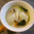ゆなひママ's cooksnap of when they made かぶの豆乳スープ.