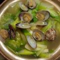 こうももmama's cooksnap of when they made 辛くない韓国風あさり&豆腐&牛肉のお鍋.