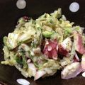 ゆかゆか's cooksnap of when they made 大葉と茗荷香る蛸とアボカドのサラダ.