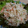 manakao's cooksnap of when they made おつまみにも！和風？さきいか大根サラダ!.