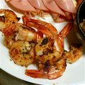 mikisaurus's cooksnap of when they made 海老のにんにくオリーブオイル炒め.