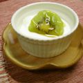 びあわいん's cooksnap of when they made 簡単☆冷凍キウイ＆はちみつヨーグルト.