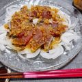 Ponta25's cooksnap of when they made 炙りまぐろの♪葱ソースがけ.