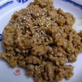 x霞x's cooksnap of when they made 何にでも合う肉味噌.