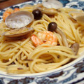 ギリギリテレフォン's cooksnap of when they made 魚介の和風パスタ.