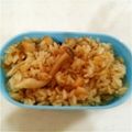 キャラ弁当屋さん's cooksnap of when they made 簡単♪丸天とΩきのこの炊き込みご飯Ω.
