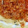 ハイサイ！シーサー♪'s cooksnap of when they made 簡単！１５分でミートソーススパゲティ♡.